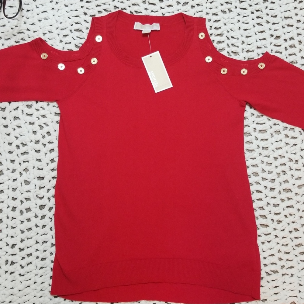 Michael Kors Cold shoulder  Size M